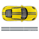 Porsche Design Edition 1 Racing stripes set, Cayman / Boxster 2005 - 2020 black