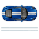Porsche Design Edition 1 Racing stripes set, Cayman / Boxster 2005 - 2020 black
