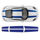 R Stripes Over The Top, Cayman / Boxster 2005 - 2020 Decals for Sale - autodesign.shop