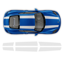 R Stripes Over The Top, Cayman / Boxster 2005 - 2020 Decals for Sale - autodesign.shop
