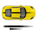 FADED Racing Stripes set, Cayman / Boxster 2005 - 2024