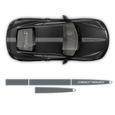 Contoured Racing Decals set in one color, Cayman / Boxster 2005 - 2024