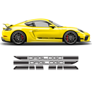 Rocker side stripes in one color, Cayman / Boxster 2005 - 2024