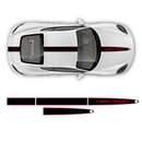 Racing Decals set in two colors, Cayman / Boxster 2005 - 2024