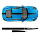 Racing Decals set in two colors, Cayman / Boxster 2005 - 2024
