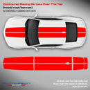 Chevrolet Camaro 2016 - 2018 Contoured Racing Stripes Over the Top - autodesign.shop