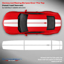 Chevrolet Camaro 2016 - 2018 Contoured Racing Stripes Over the Top - autodesign.shop