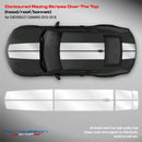 Chevrolet Camaro 2016 - 2018 Contoured Racing Stripes Over the Top - autodesign.shop
