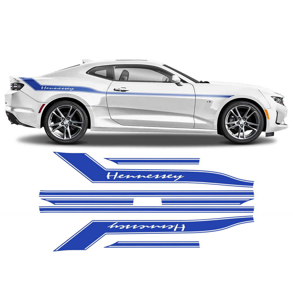 Hennessey Side Graphics, for Chevrolet Camaro 2016 - 2019