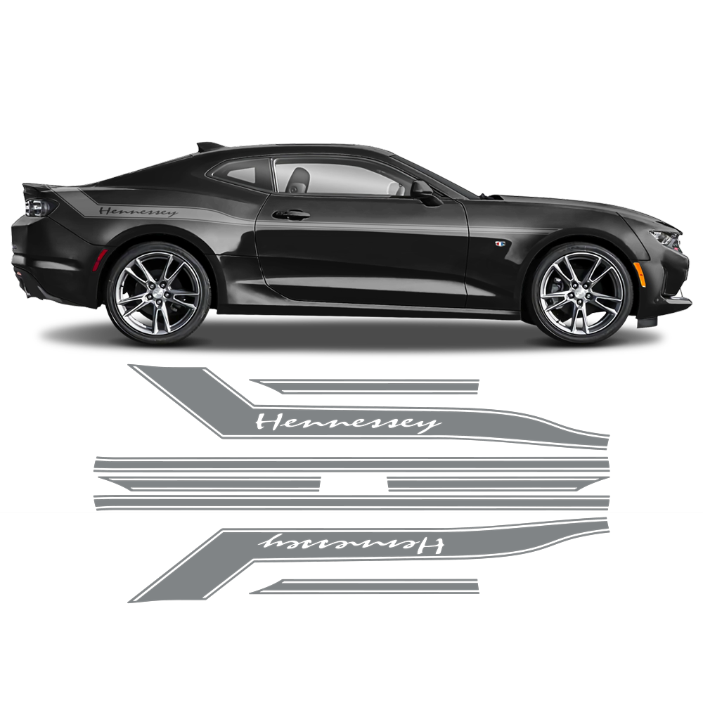 Hennessey Side Graphics, for Chevrolet Camaro 2016 - 2019