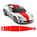 Racing Stripes Over The Top, for Chevrolet Corvette 2005 - 2014