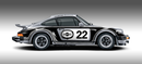 CLASSIC MARTINI Sides GRAPHIC SET, for CARRERA 911 (930) 1975 - 1989 Decals - autodesign.shop