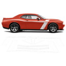 Accent Side Stripes Graphic, Dodge Challenger 2011 - 2020 black