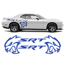 Hellcat SRT Rear Fender Graphic, Dodge Challenger 2008 - 2020 black