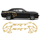 Hellcat SRT Rear Fender Graphic, Dodge Challenger 2008 - 2020 black
