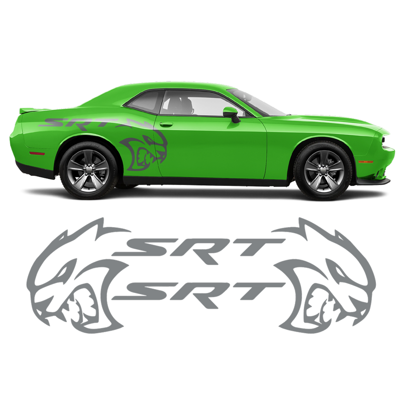 Sticker Godgi Hellcat SRT Sticker Tribal Dodge Challenger Charger, 60% OFF