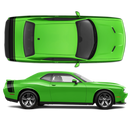 Mopar Style Trunk Stripe, Dodge Challenger 2008 - 2020 black