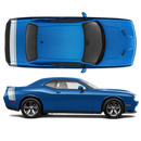 Mopar Style Trunk Stripe, Dodge Challenger 2008 - 2020 black