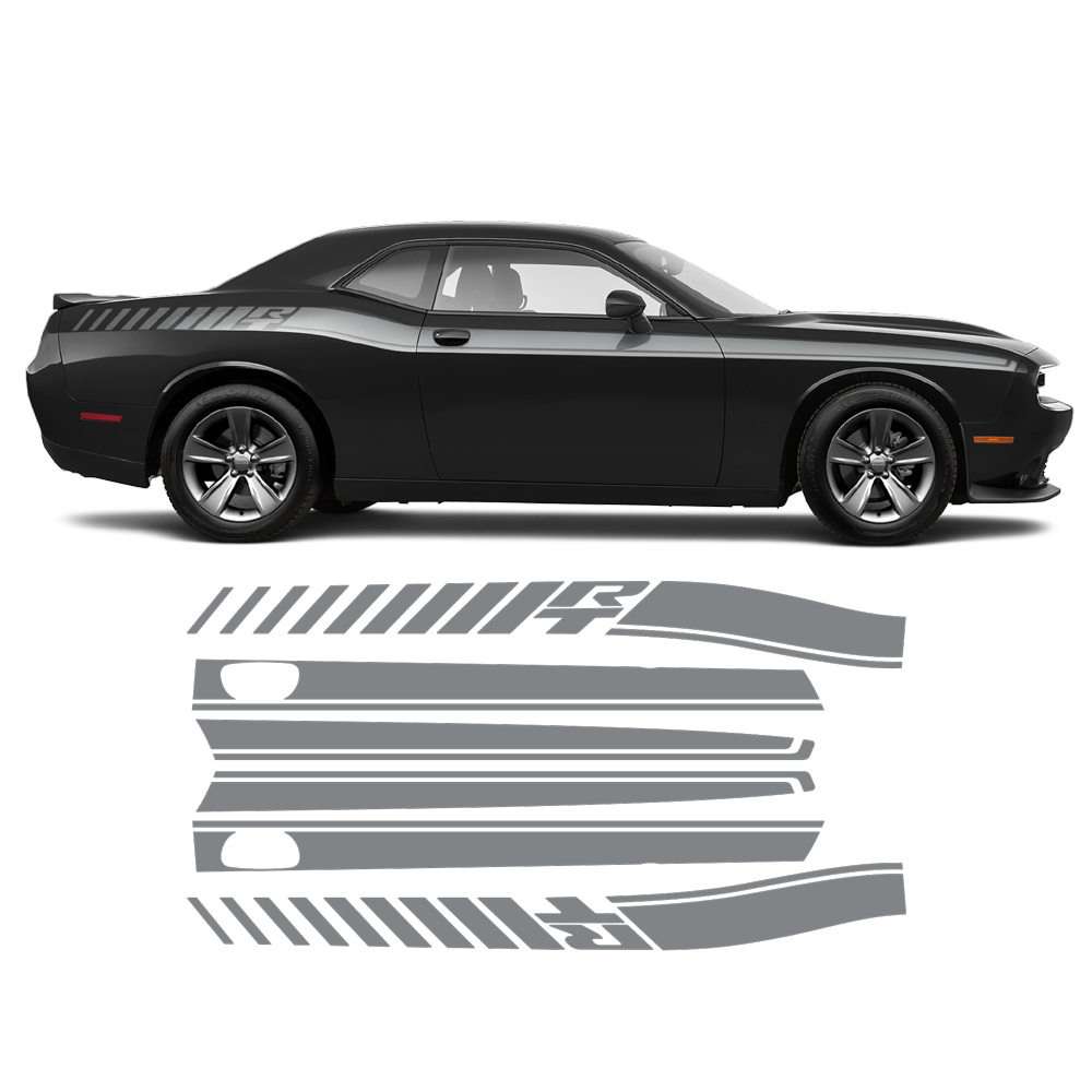 R / T Long side stripes, DODGE Challenger 2011 - 2024