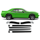R / T Short side stripes two colors, DODGE Challenger 2011 - 2024
