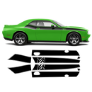 T/A side stripes, DODGE Challenger 2011 - 2020 black