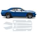 T/A side stripes, DODGE Challenger 2011 - 2020 black