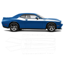 T/A side stripes, DODGE Challenger 2011 - 2020 black