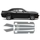 T/A side stripes, DODGE Challenger 2011 - 2020 black