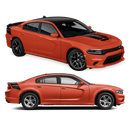 Daytona Style Trunk / Hood Stripes, for Dodge Charger 2015 - 2019