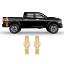 1500 RAM Vertical Graphic decals, for Dodge RAM