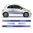 Side stripes, for Fiat 500 Abarth
