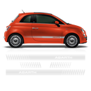 Side stripes, for Fiat 500 Abarth