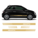 Side stripes, for Fiat 500 Abarth