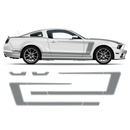 Accent Side Graphics, for Mustang 2005 - 2014 black