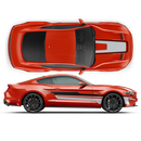 Accent Side / Hood Graphic decals set, for Ford Mustang 2015 - 2023