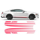 California Special GT/CS Faded Rocker Stripes, for Ford Mustang 2015 - 2017