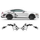Coyote side graphic, for Ford Mustang 2005 - 2021 Decals - autodesign.shop