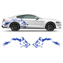 Coyote side graphic, for Ford Mustang 2005 - 2021 Decals - autodesign.shop