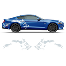 Coyote side graphic, for Ford Mustang 2005 - 2021 Decals - autodesign.shop