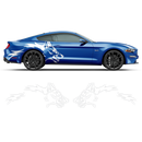 Coyote side graphic, for Ford Mustang 2005 - 2021 Decals - autodesign.shop