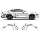 Coyote side graphic, for Ford Mustang 2005 - 2021 Decals - autodesign.shop
