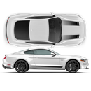 Edition 55 Faded Stripes, for Ford Mustang 2019 - 2020