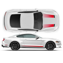 Edition 55 Faded Stripes, for Ford Mustang 2019 - 2020 - autodesign.shop