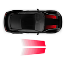 Edition 55 Faded Stripes, for Ford Mustang 2019 - 2020 - autodesign.shop