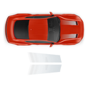 Edition 55 Faded Stripes, for Ford Mustang 2019 - 2020 - autodesign.shop