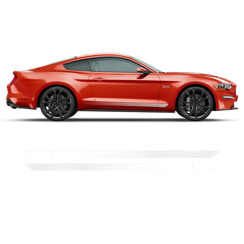Edition 55 Faded Stripes, for Ford Mustang 2019 - 2020 - autodesign.shop