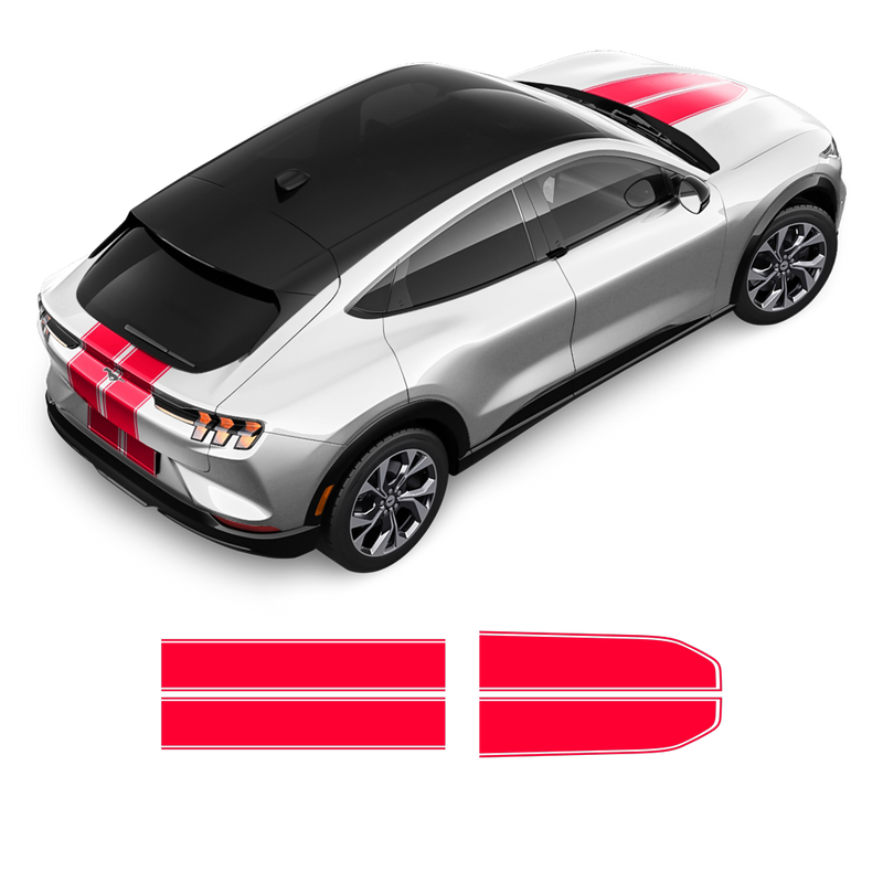 MACH - E Decals Set, for Ford Mustang 2021