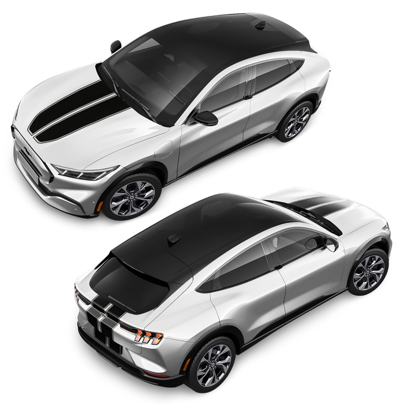 MACH - E Decals Set, for Ford Mustang 2021 - 2023