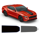 MACH1 Hood Decals Set, Ford Mustang 2018 - 2021 Decals - autodesign.shop