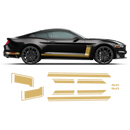 R - SPEC Style Racing Stripes Set, for Ford Mustang 2015 - 2019 black